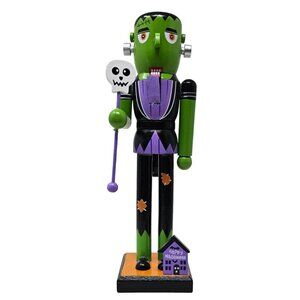 Creepy Monster Halloween 10" Nutcracker